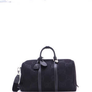 Gucci Small Convertible Duffle Bag Jumbo GG Canvas